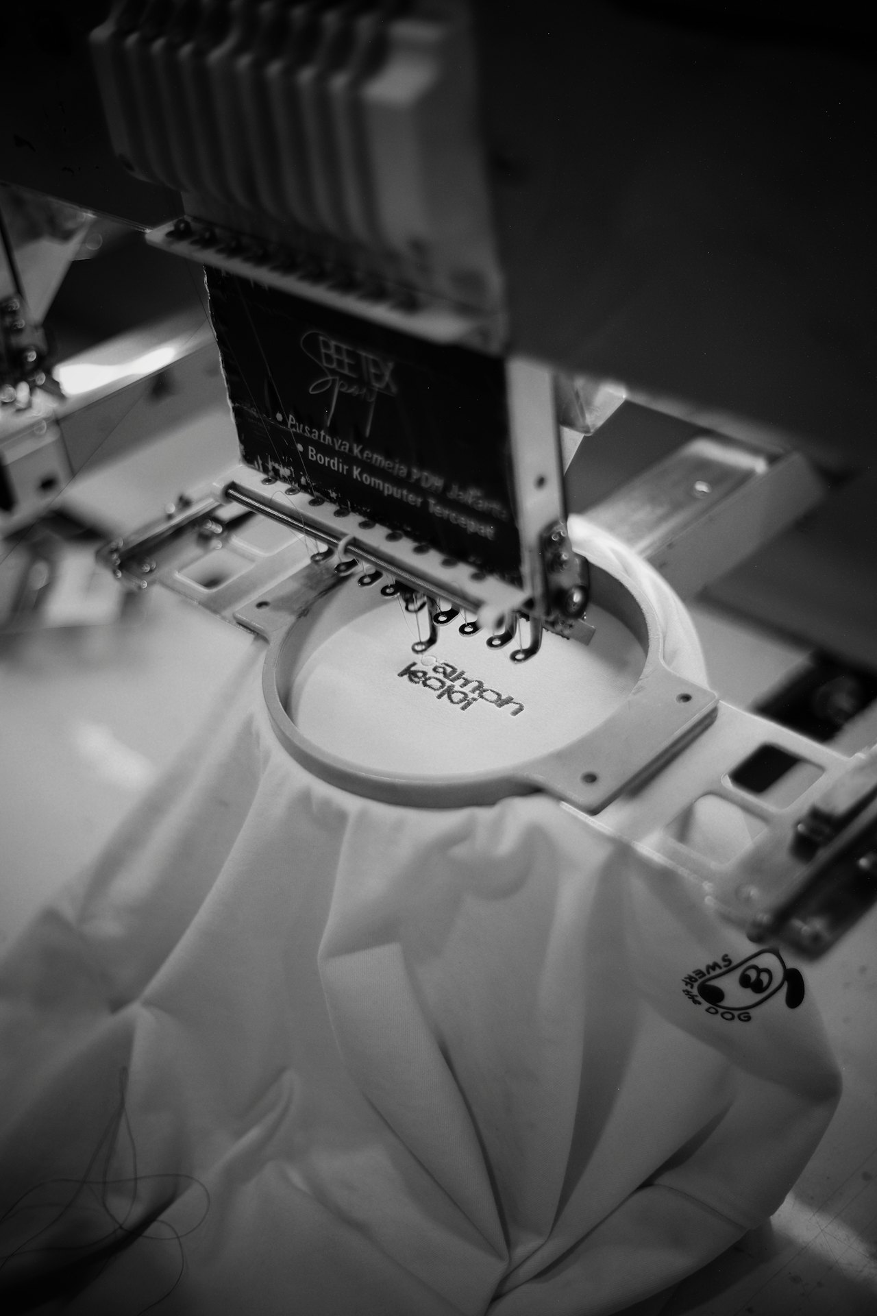 Machine broderie professionnelle
