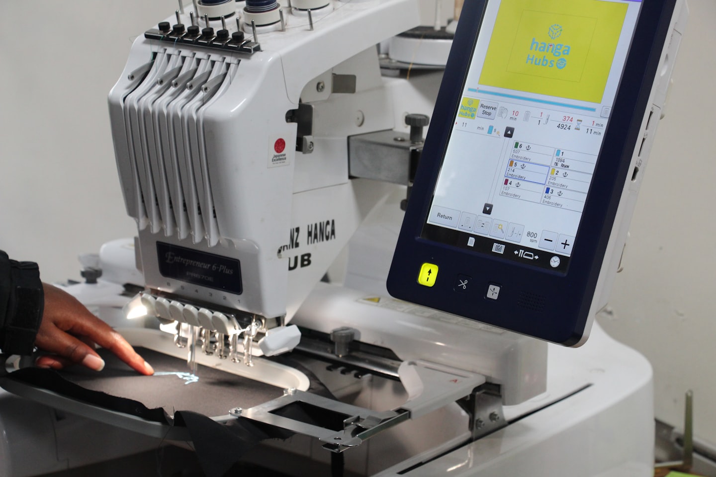 Machine broderie